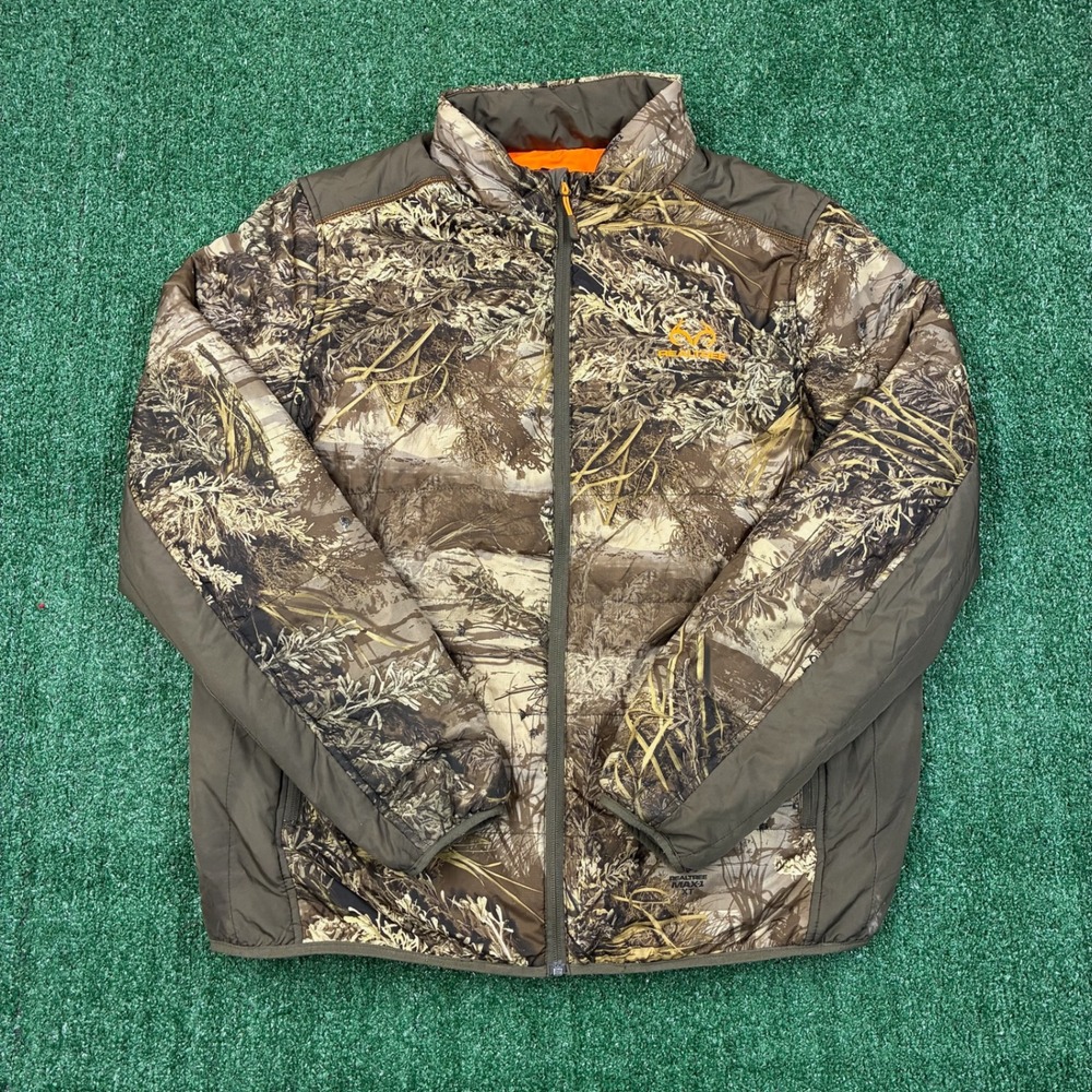 Vintage Realtree‎ Camo Puffer Jacket Max-1 XT XL Full Zip